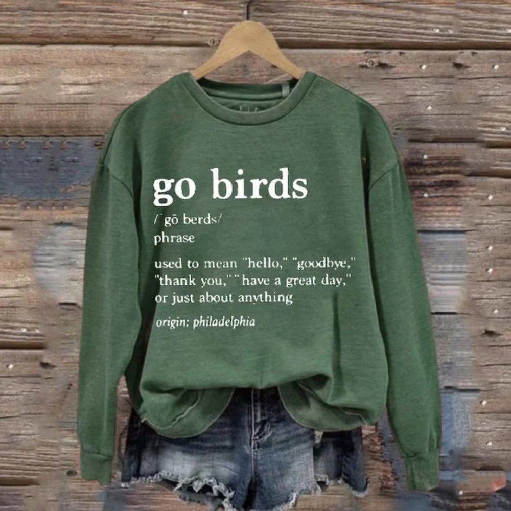 Go Birds Eagles Football SweatShirt